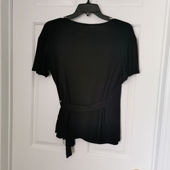Pleione wrap short sleeve shirt size S - Picture 5 of 5